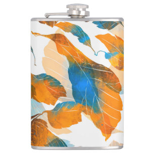 Flasques Feuilles Silhouette : aquarelle, PA sans fil numér