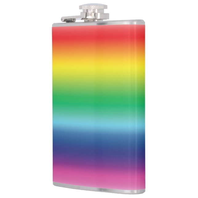 Flasques Fierté arc-en-ciel couleurs lgbtq drapeau gay - (Gauche)