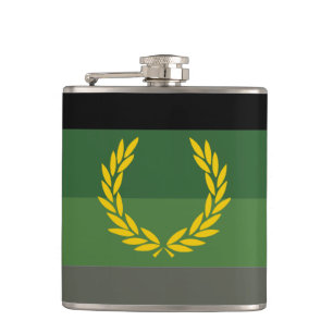 FLASQUES FIERTÉ DE L'UNIFORME MILITAIRE