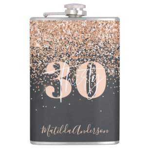 Flasques Fille parties scintillant scintillante moderne 30e