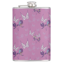 Fiole de joyeux papillon (violet)