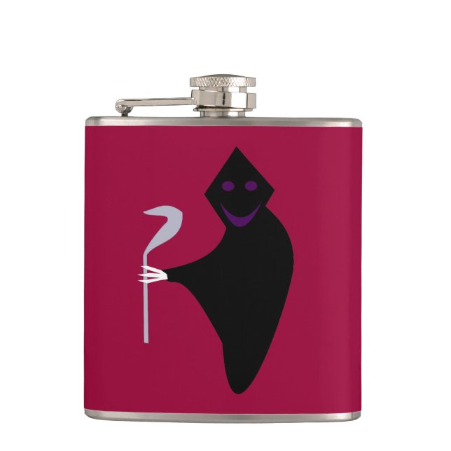 Flasques Fiole d'Halloween faucheuse (Devant)
