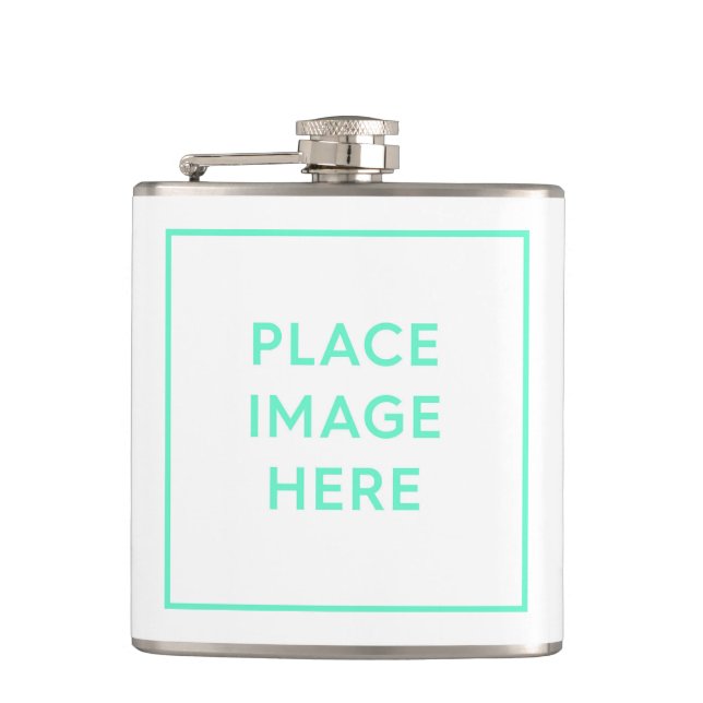 Flasques Fiole enveloppée de vinyle (Devant)