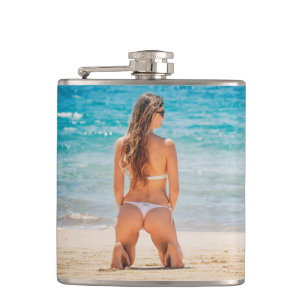 Flasques Flacons DE FILLES DE PLAGE G-STRING