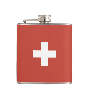 Flasques Flag of Switzerland - Suisse - Suisse - Svizzera
