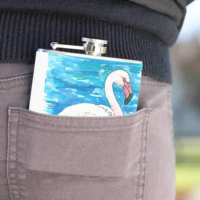 Flasques flamant rose (In Situ)