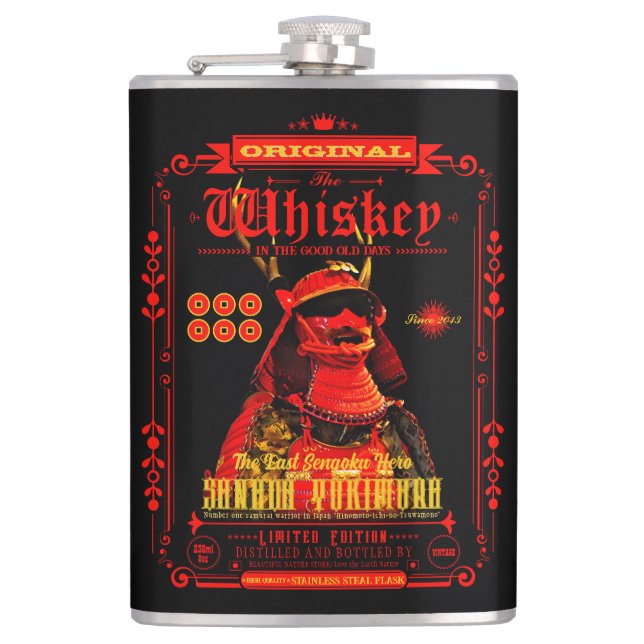 Flasques FLASK_Sanada Yukimura (Red ver.) (Devant)