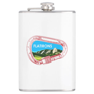Flasques Flatirons Escalade Carabiner