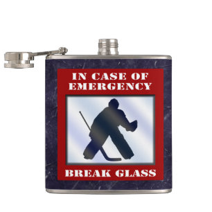 Flasques Flèche de hanche de gardien de hockey d'urgence