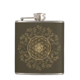 Flasques Fleur de Vie - Ornements Vintage Mandala 2