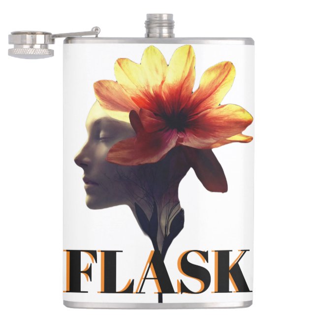 Flasques Fleur Pétale Humaine Conception unique pour - (Ouvert)