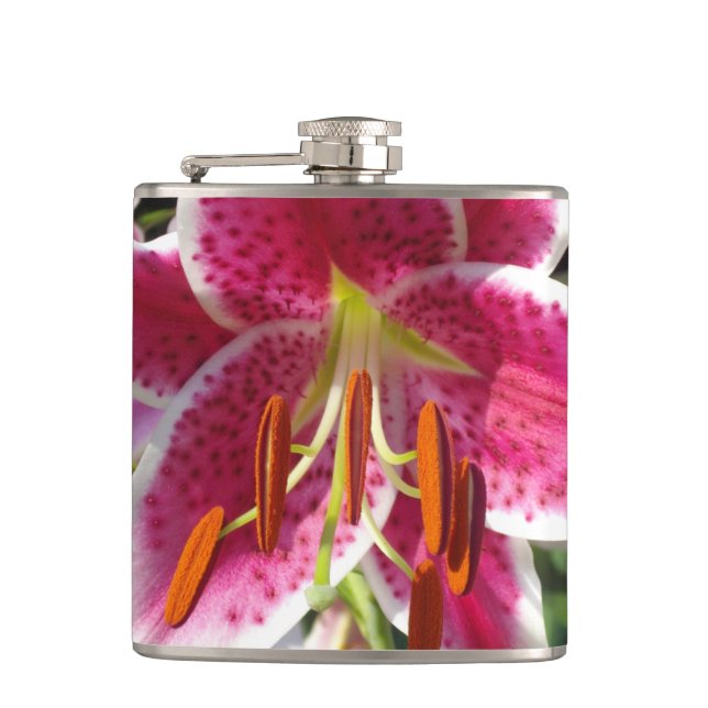 Flasques Fleur rose rose rose rose fleur rose fleur tropica (Devant)