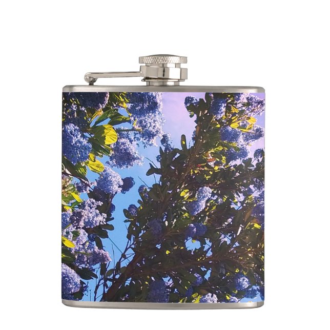 Flasques Fleurs bleues (Devant)