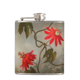Flasques Fleurs de passion avec tête de colibris