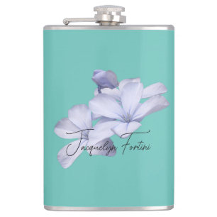 Flasques Floral Elegant Minimaliste Calligraphie Ajouter un