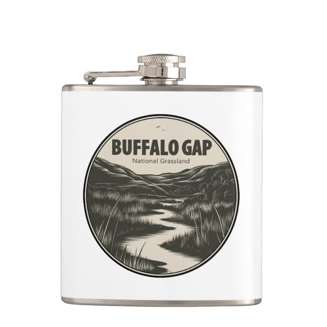 Flasques Flux national des prairies de Buffalo Gap (Devant)