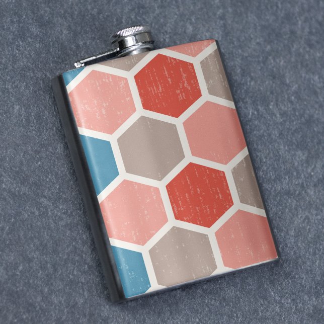 Flasques Formes Hexagones géométriques (FLASK)