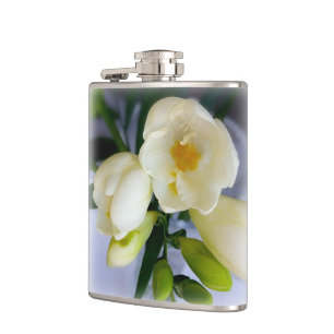 Flasques frénésie jaune blanc