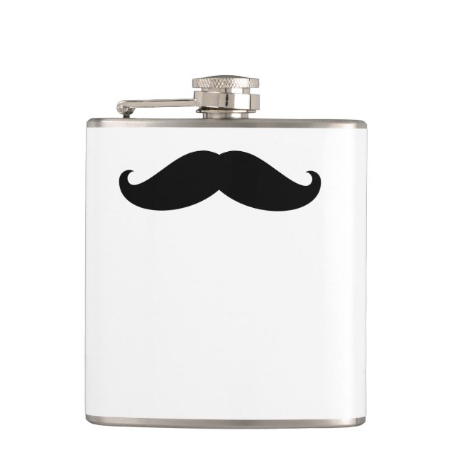 Flasques Funky Hipster Mustache (Devant)