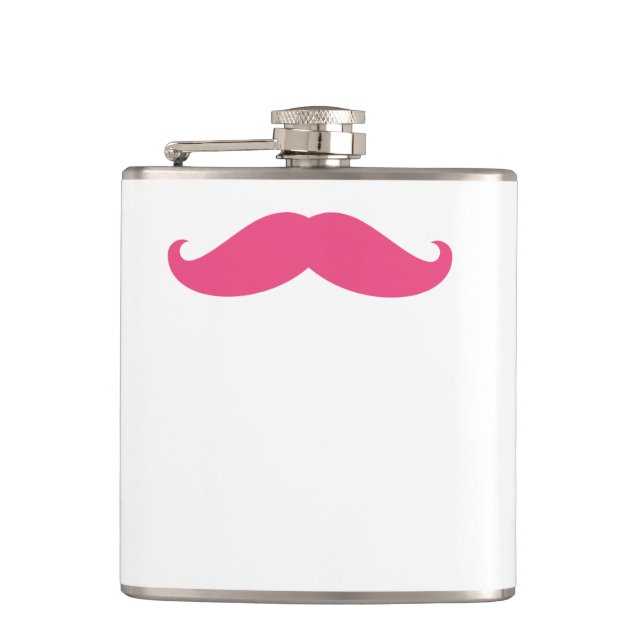 Flasques Funky Hipster Mustache (Devant)