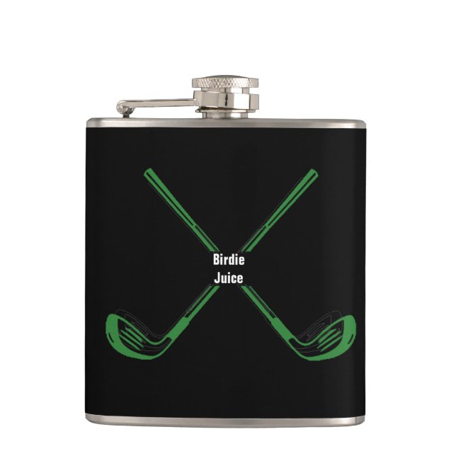 Flasques Funny Golf Flask - Custom Golfer Cadeau & Barware (Devant)