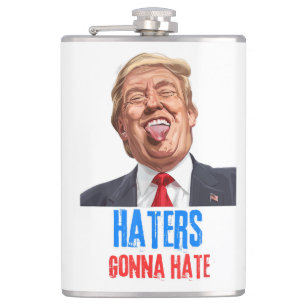 Flasques Funny Haters va détester les citations, drôle dire