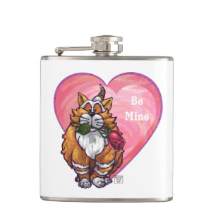 Flasques Ginger Cat Saint-Valentin