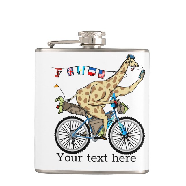 Flasques girafe de Bikepacking (Devant)