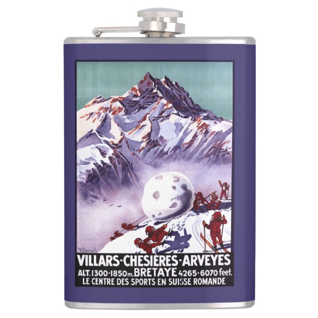 Flasques Gnomes vilains faisant l'affiche géante de (Devant)