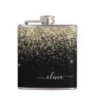 Gold Black Girl Parties scintillant étincelante No