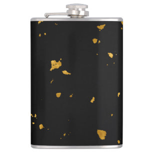 Flasques Gold Flakes Noir