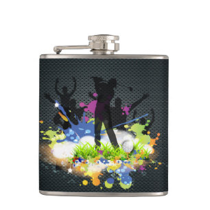 Flasques Golf Swing Supporters Custom Modern Golfer