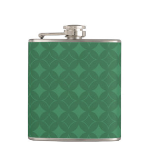 Flasques Green Shippo motif