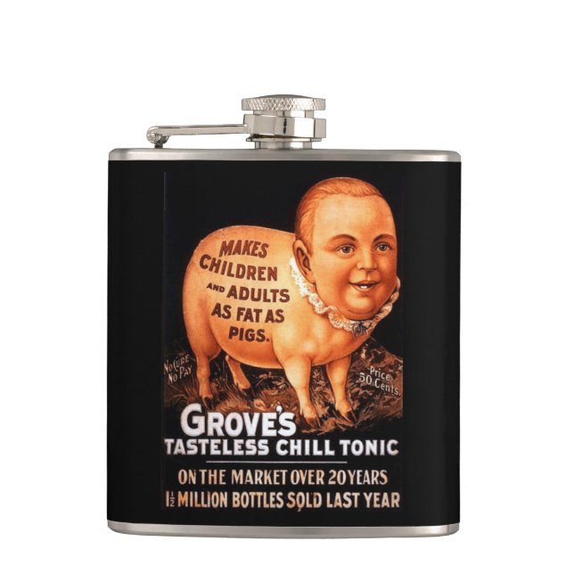 Flasques Groves Tonic fait des enfants et des adultes gras  (Devant)