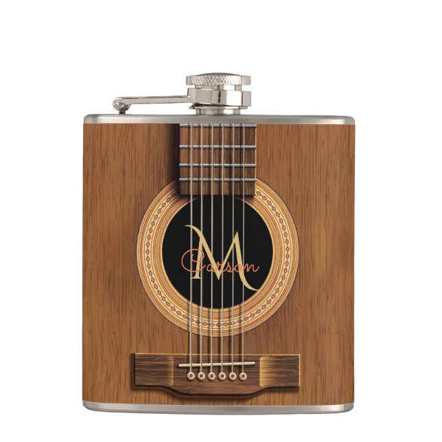 Flasques Guitare acoustique en bois chaude (Devant)