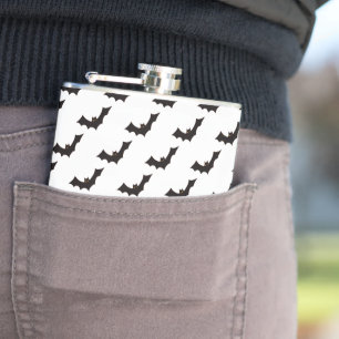 Flasques Halloween, motif de chauves-souris, Trick Or Treat