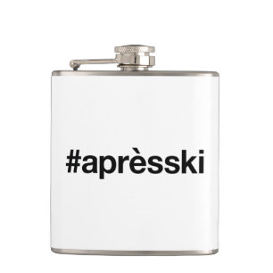 Flasques Hashtag SKI APRES