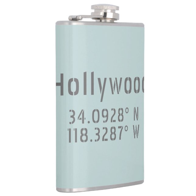 Flasques Hollywood Latitude Longitude (Droite)