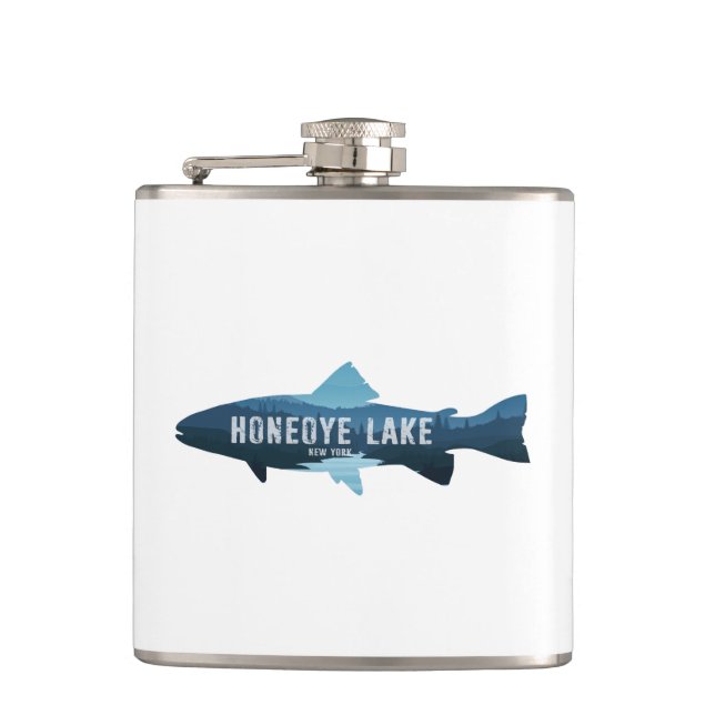 Flasques Honeoye Lake New York Fish (Devant)