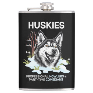 Flasques Huskies : Howlers professionnels et comédien à tem