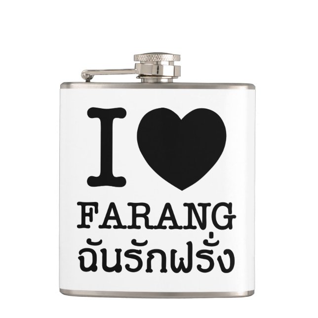 Flasques I Black Heart (Amour) Farang (Devant)