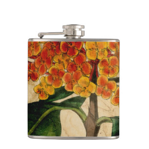 Flasques I floral vibrant