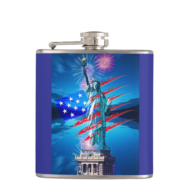 Flasques INDEPENDENCE Vinyl Wrapped Flask (Devant)