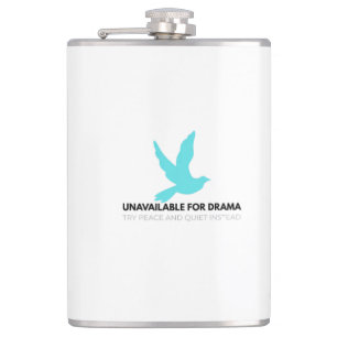 Flasques Indisponible pour le Drame – Affirmation Zen Minim
