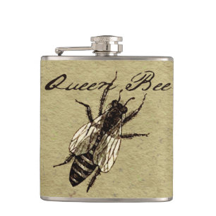 Flasques Insecte de la faune de l'abeille Queen