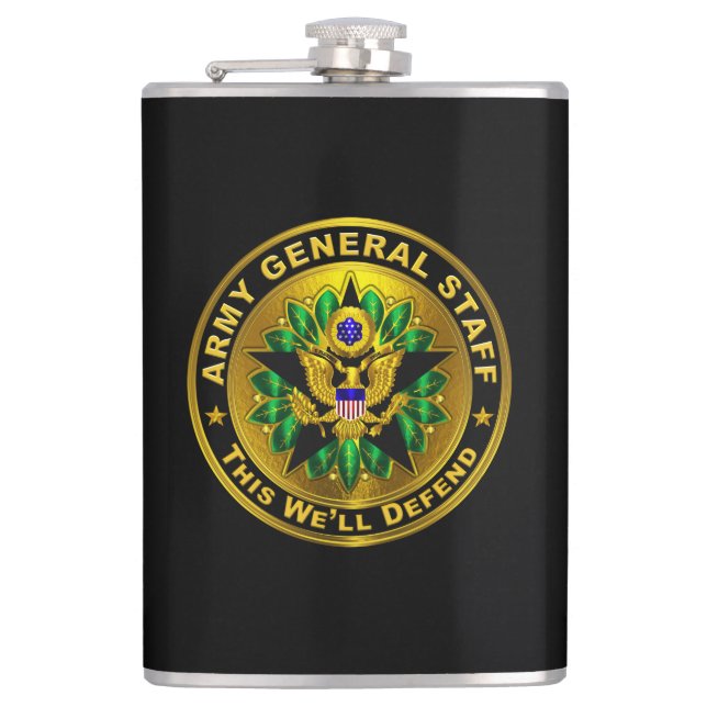 Flasques Insigne de l'état-major général de l'Armée (Devant)