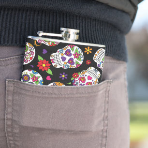 Flasques Intimidation effrayante et terrifiante de crâne de