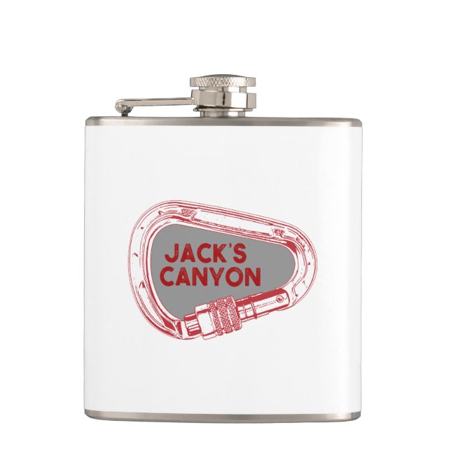Flasques Jack's Canyon Escalade Carabiner (Devant)