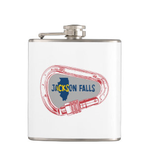 Flasques Jackson Falls Illinois Escalade Carabiner