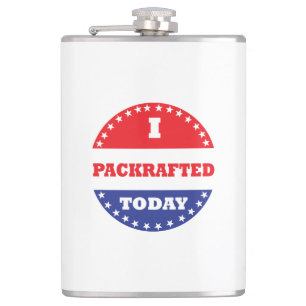 Flasques J'ai fait l'emballage aujourd'hui